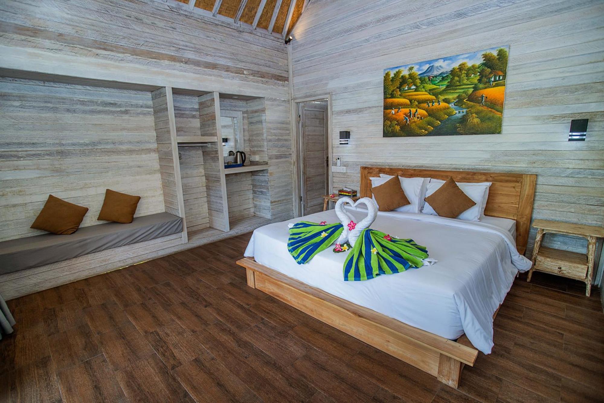 Blue Sky Villa Ceningan Lembongan Kültér fotó