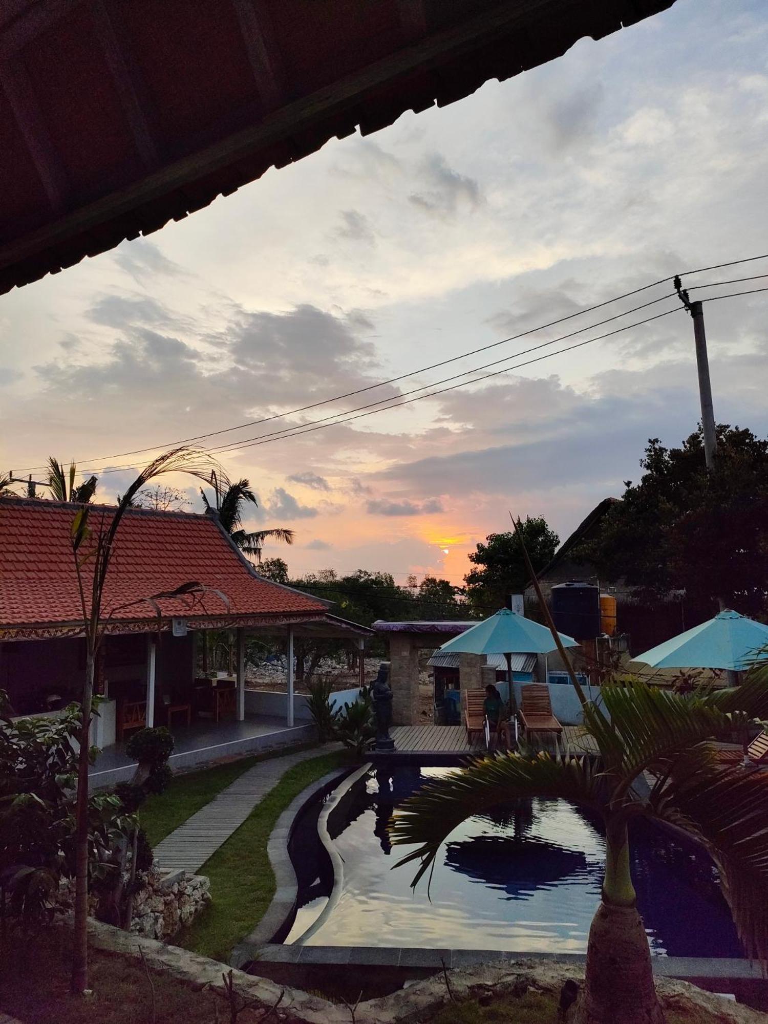 Blue Sky Villa Ceningan Lembongan Kültér fotó