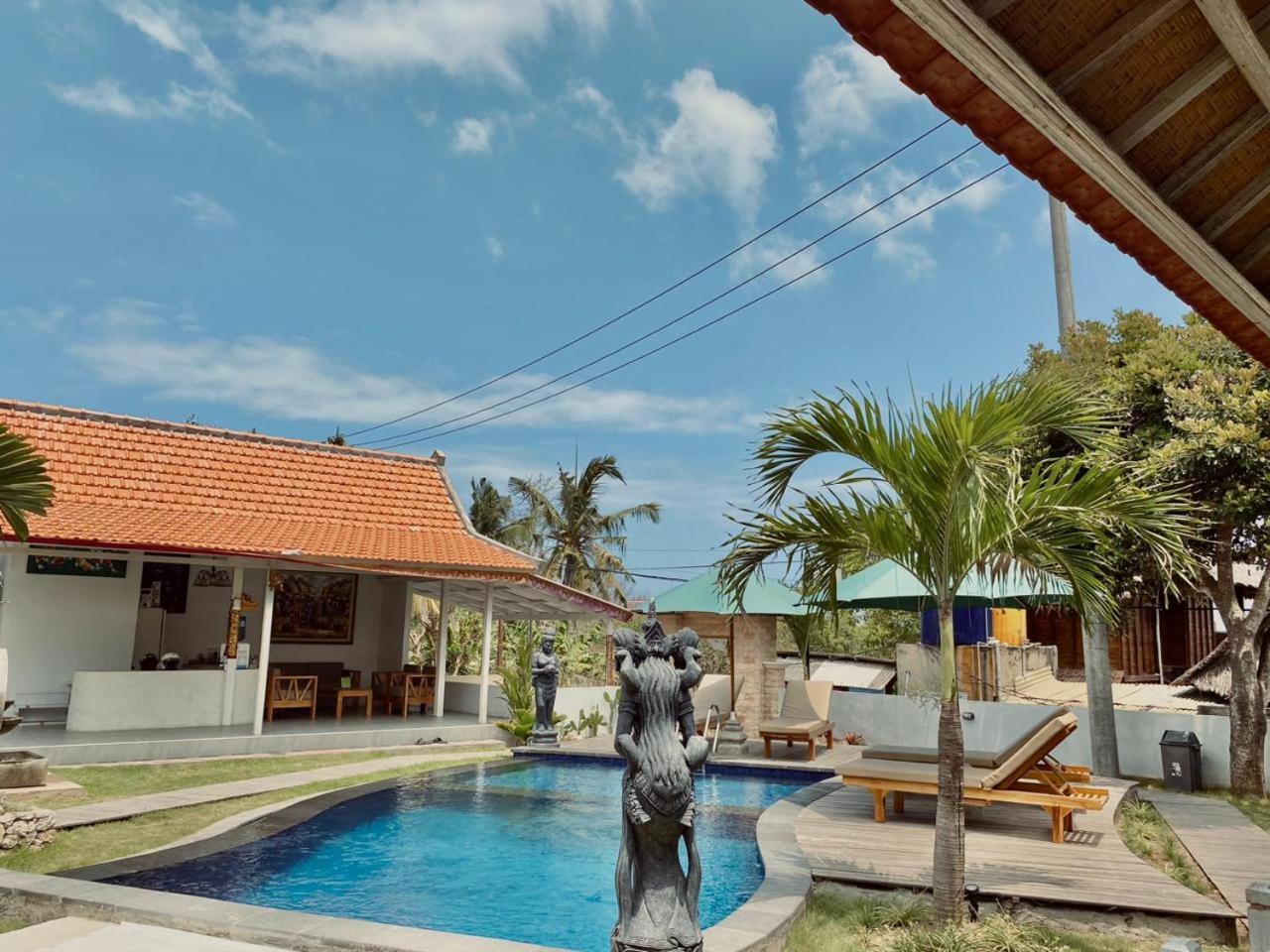 Blue Sky Villa Ceningan Lembongan Kültér fotó