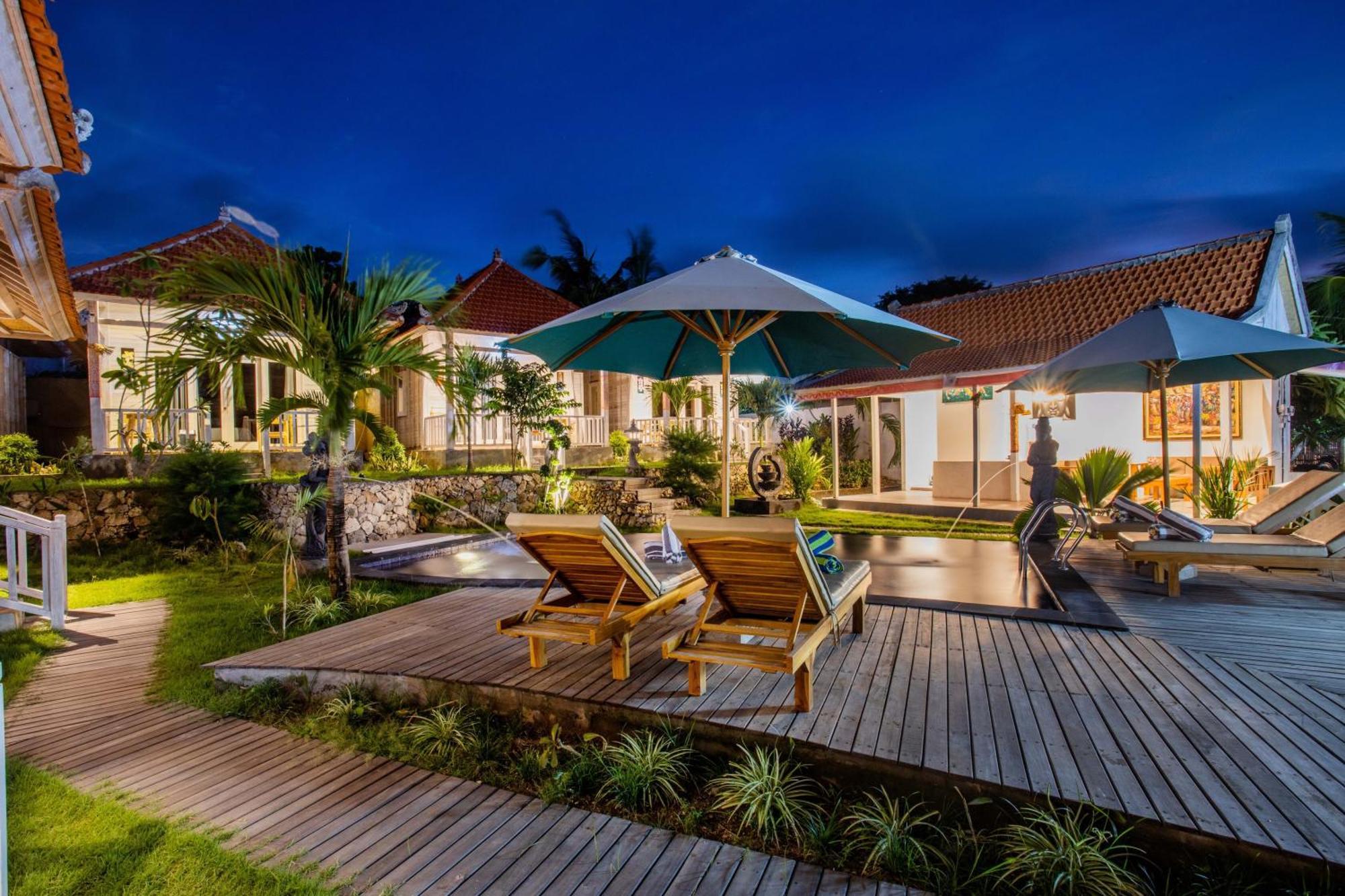 Blue Sky Villa Ceningan Lembongan Kültér fotó