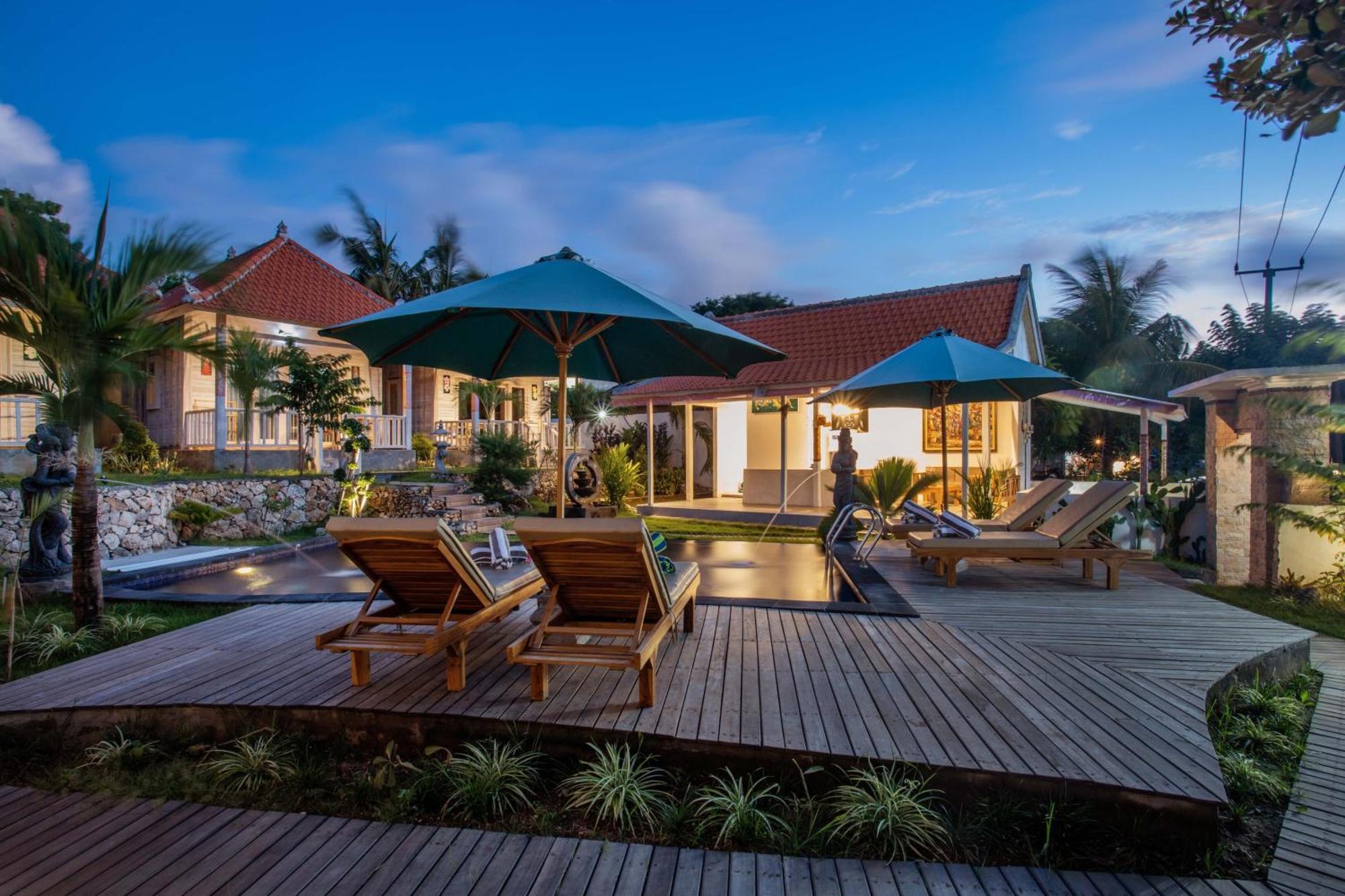 Blue Sky Villa Ceningan Lembongan Kültér fotó