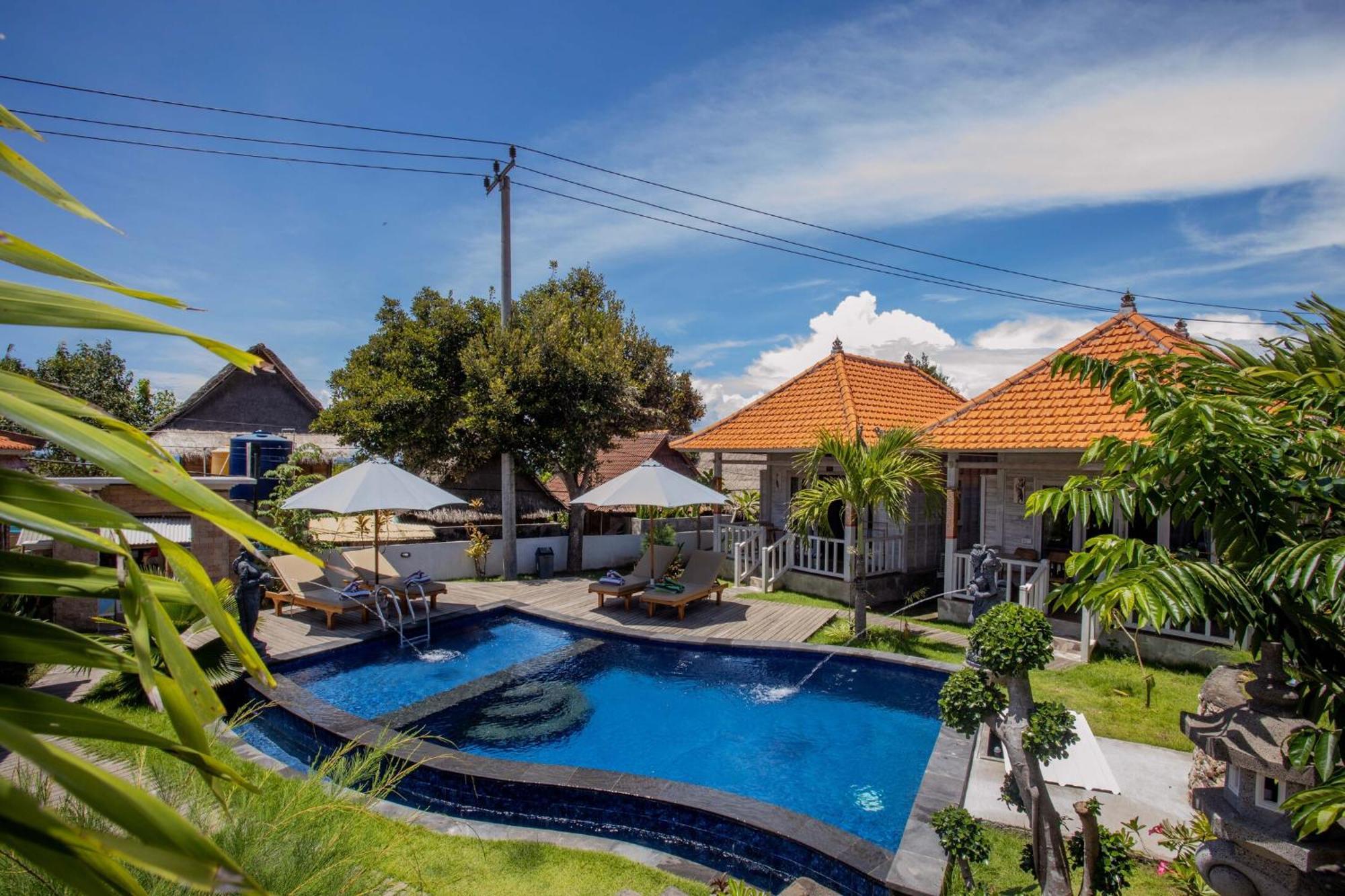 Blue Sky Villa Ceningan Lembongan Kültér fotó